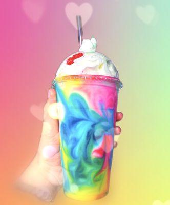 Tie Dye Smoothie with Redbull