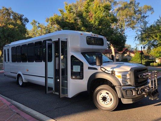 Welcome to Our Fleet! 30 Passenger Mini Bus