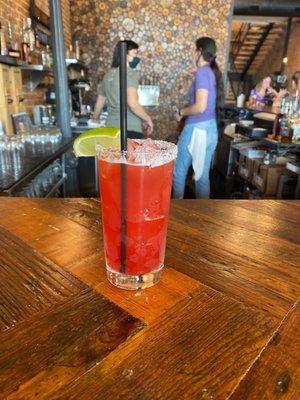 Blood orange margarita