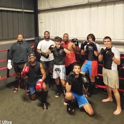 Muay Thai class