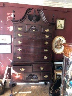 Mahogany Highboy