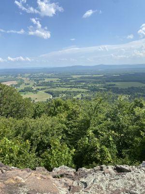 View from Petit Jean gravesite