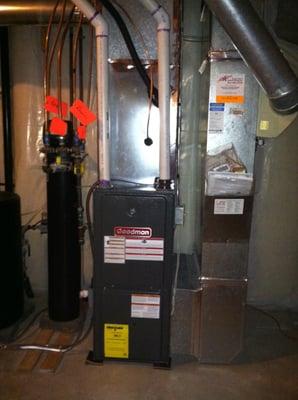 Furnace installation