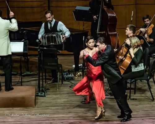 Tango show at the Kennedy Center- Pan American Symphony Orchestra