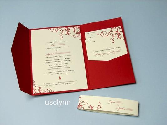 Invitation inside