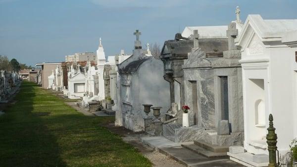 No trip is complete without a visit to one of out above ground cemeteries