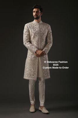 Indian Sherwani Suits Custom made for Men