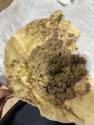 Carne Asada Burrito