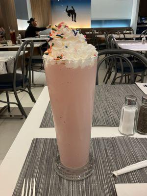 Strawberry Milkshake - majestic!