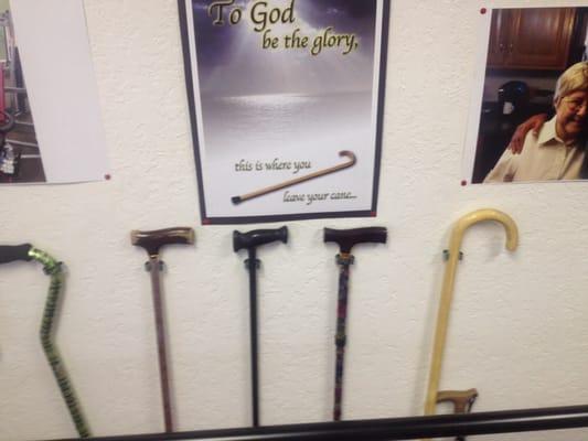 If you want to get better and hang your cane on the wall this is the place to come!