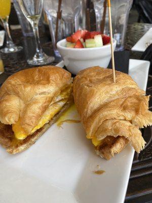 Egg & cheese croissant