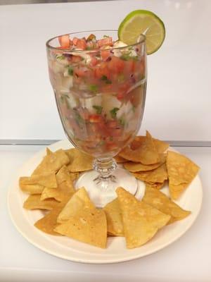 Ceviche de pescado