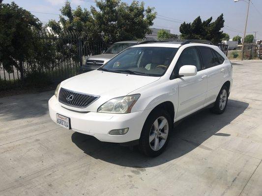 2007 Lexus RX350 AWD white