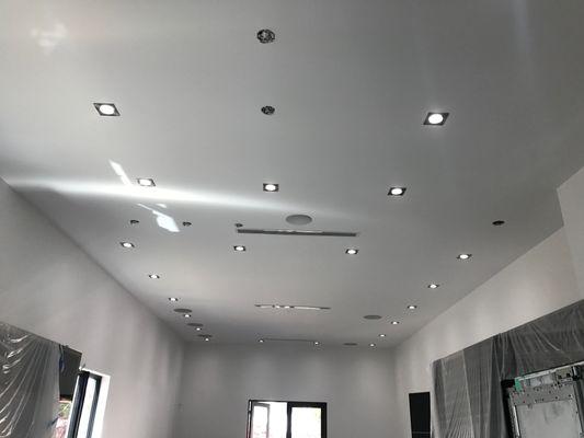 Square recess lighting