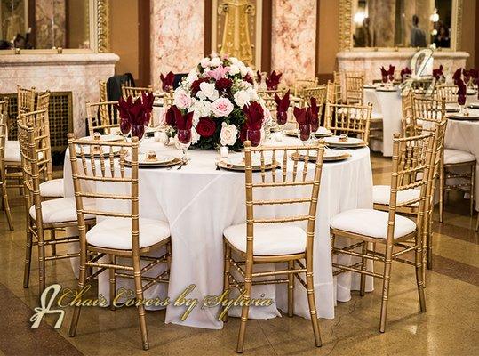 Gold Chiavari Chairs