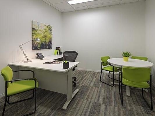 Interior office at BusinesSuites Uptown