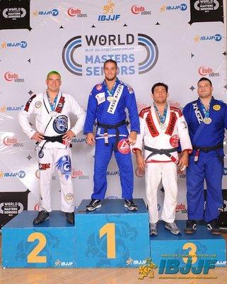 Professor Gustavo winning World Masters 2012