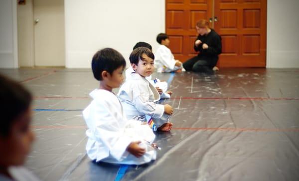 Our Little Ninja program ages 4-6 years.