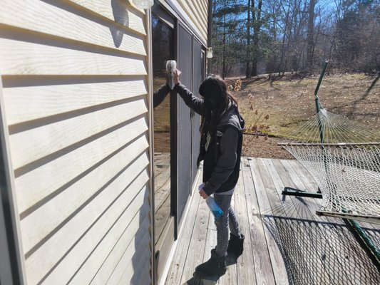 Window cleaning