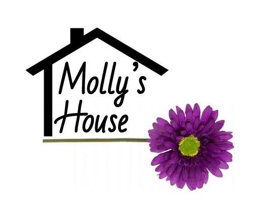 Our logo was designed by Sherry's daughter.  The whole family is involved in Molly's House.