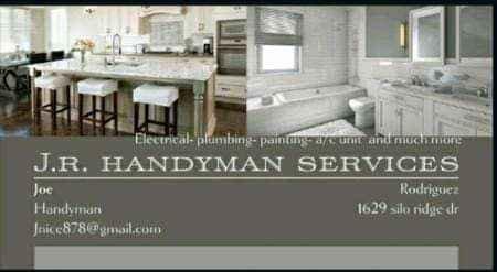 Hello everyone my is Joe, and I'm a HANDYMAN, I have over 18yr of experience in carpentry and much more.