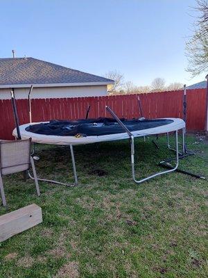 Trampoline Removal