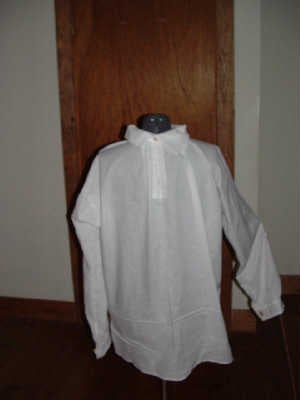 man's colonial shirt