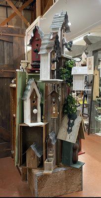 Birdhouses made in Oklahoma