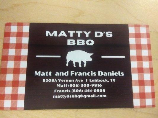 Matty D's Barbeque