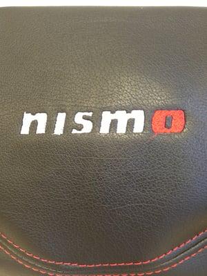 Nismo Embroidery on a 370Z