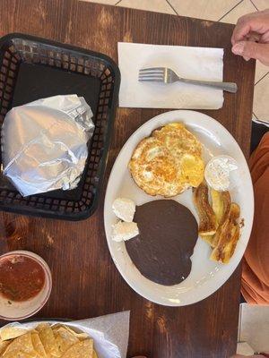 Desayuno típico chapín