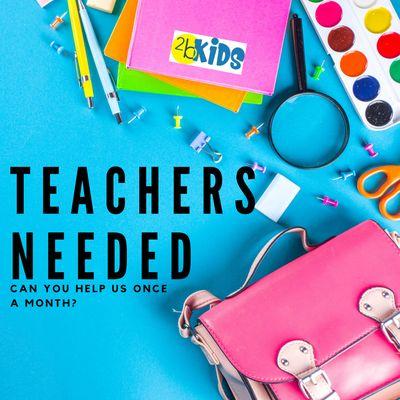 Seeking Sunday School Teachers!

If you have a heart for guiding young minds on their faith journey, we'd love to have you on our team.