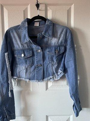 Cropped Denim Jacket