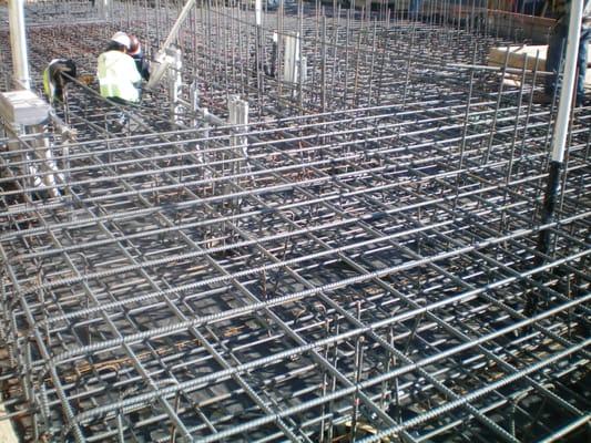 Construction of LINAC vault.