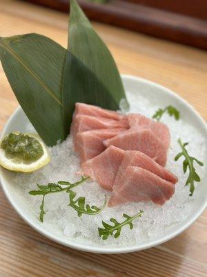 Bluefin Tuna Belly (toro) Sashimi