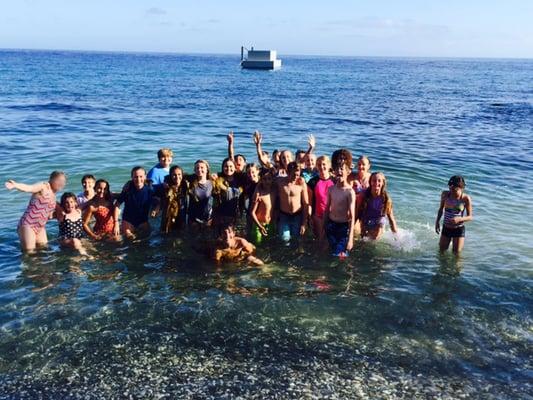 Annual 7th grade Catalina Island Education Trip