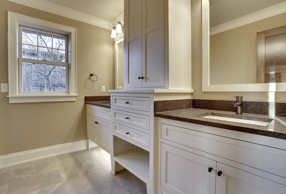 His and Hers Master Bathroom Vanity