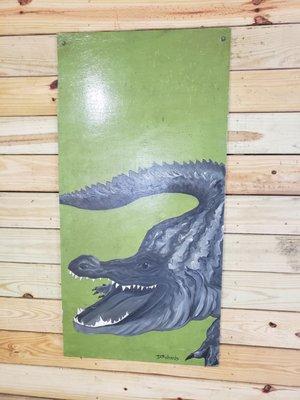 Crocodile Wallart