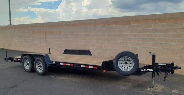 Call us today and ask about our 18' Flat Bed Trailer Rental (623) 853-2323