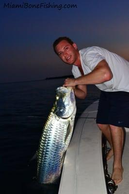 Late afternoon tarpon.