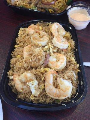 Shrimp fried rice