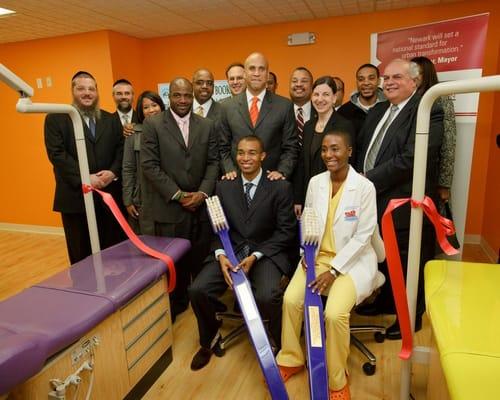 Grand Opening with Newark Mayor Cory Booker