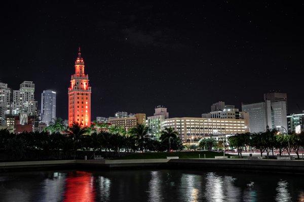 Freedom Tower and Downtown Miami