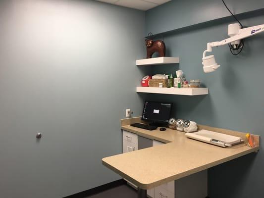 Fully renovated exam rooms.