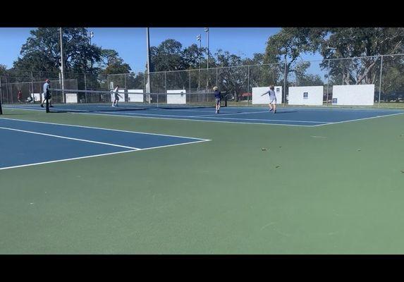 Tennis courts