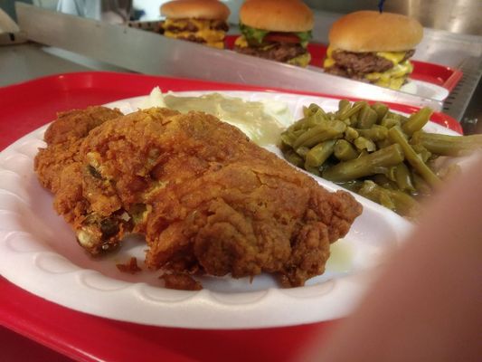 Fried Chicken. House made sides