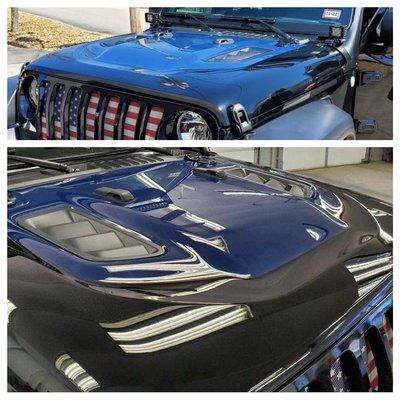 Custom Hood Paint Job