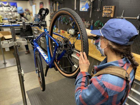 Service Bike shop