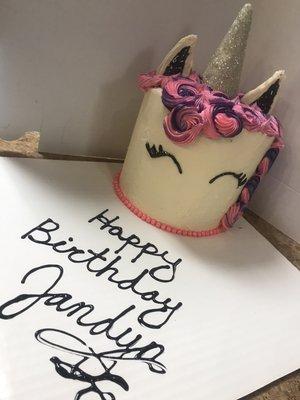 Unicorn cake