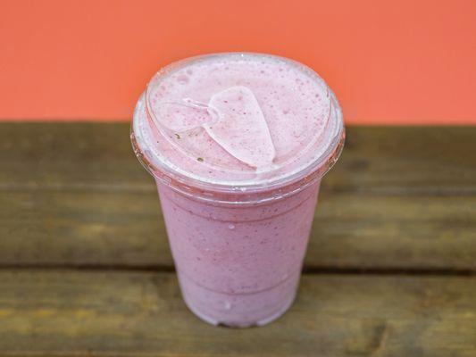 Licuado de fresa 
Strawberry Milk Shake